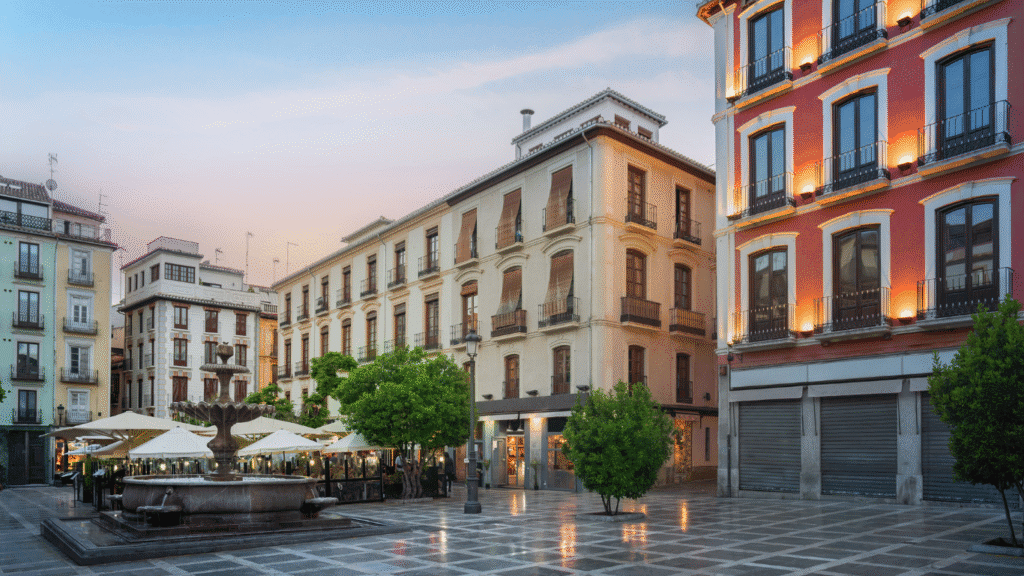 Plaza Nueva en Granada